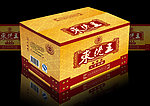 金色酒盒外包装设计