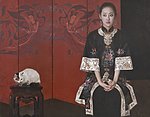 女人与猫