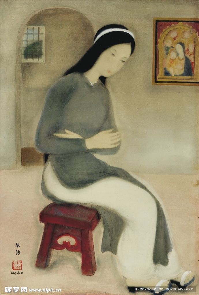 黎普作品 女人