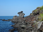 济州岛龙头岩风景