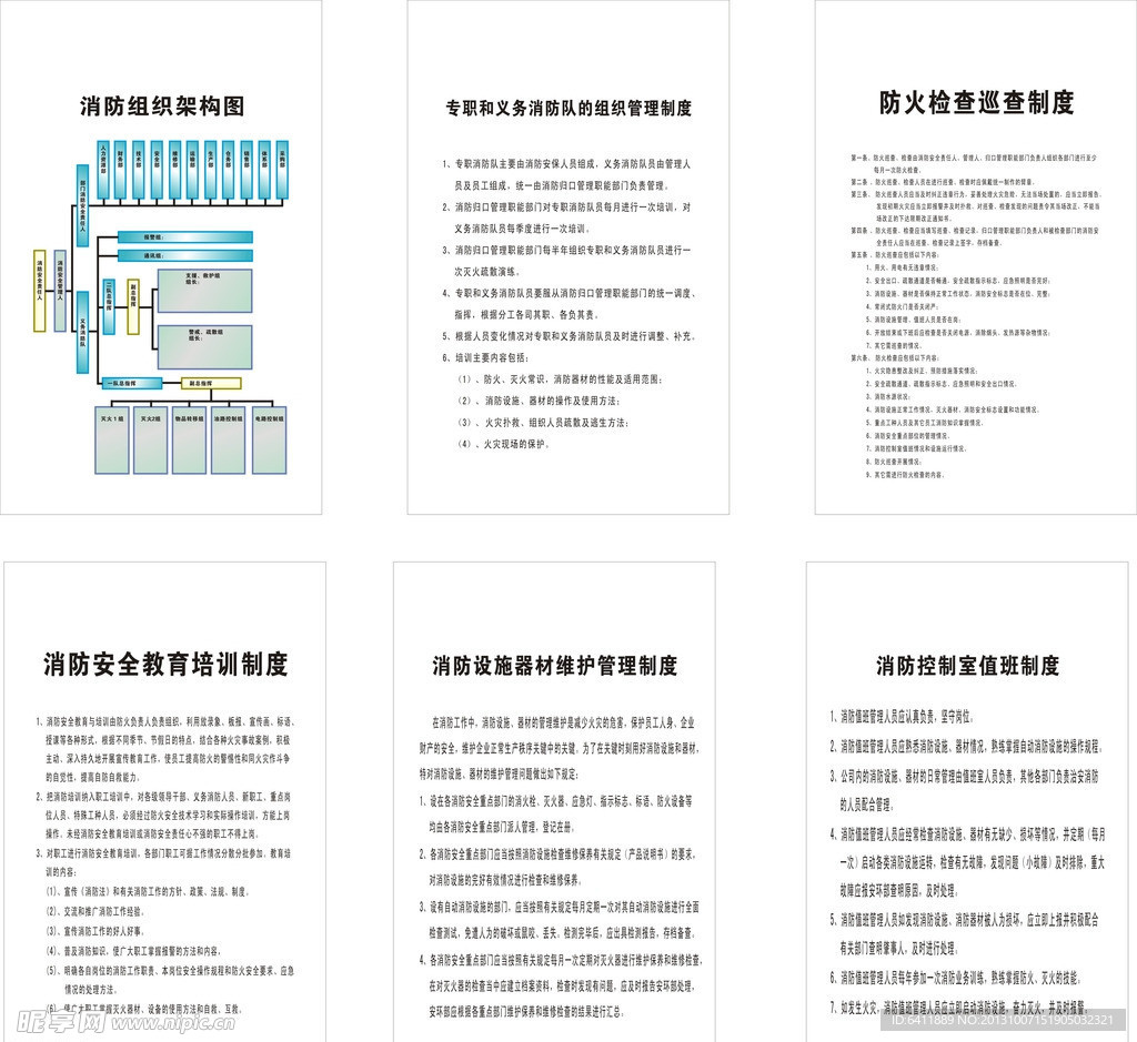 消防架构制度