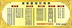 面馆价格表