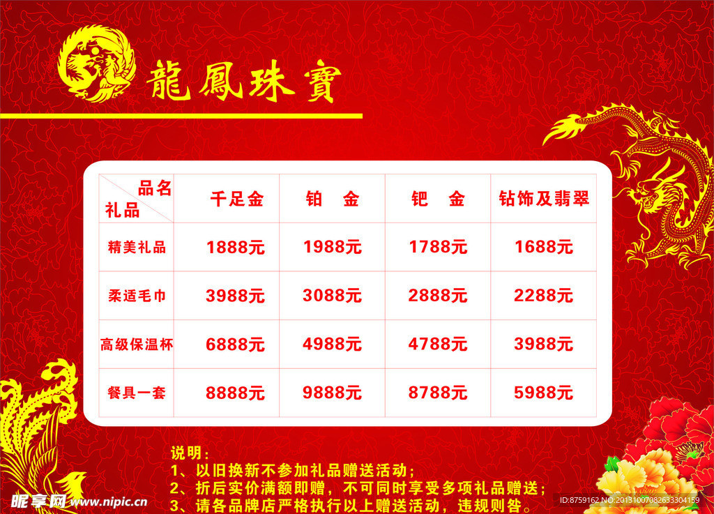 龙凤珠宝