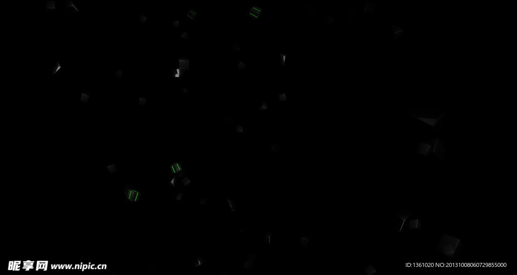 动态粒子视频素材