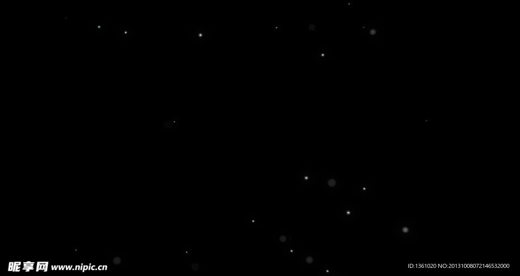 动态粒子星光视频素材