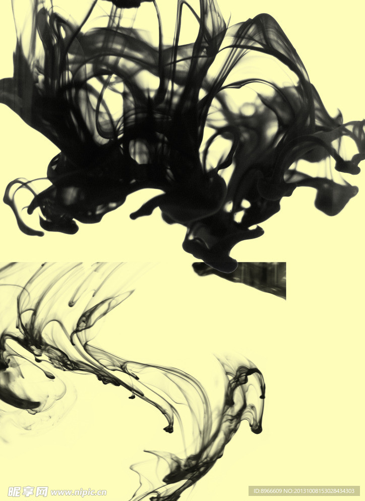 水墨 墨水 PSD