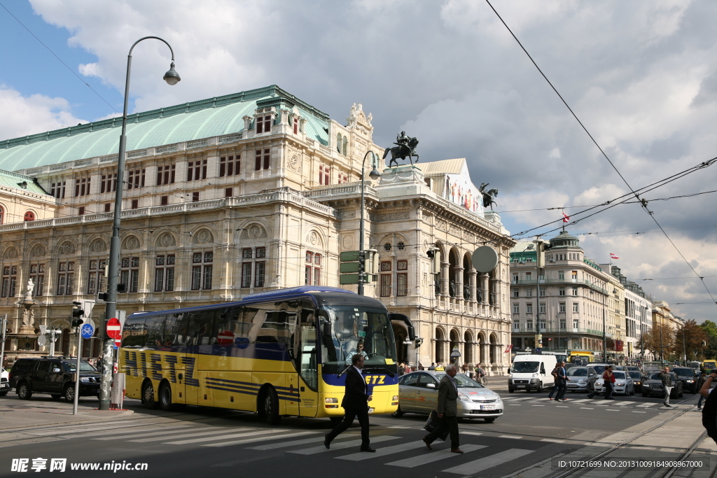 维也纳街景图片