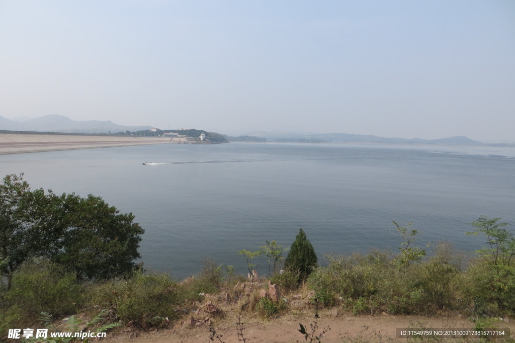 白沙湖景色