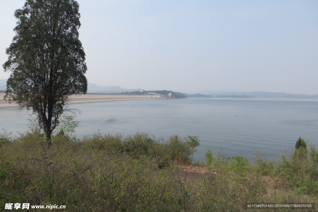 白沙湖风光