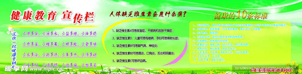 健康教育宣传栏