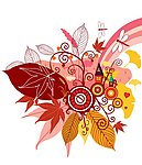 时尚花纹 矢量素材