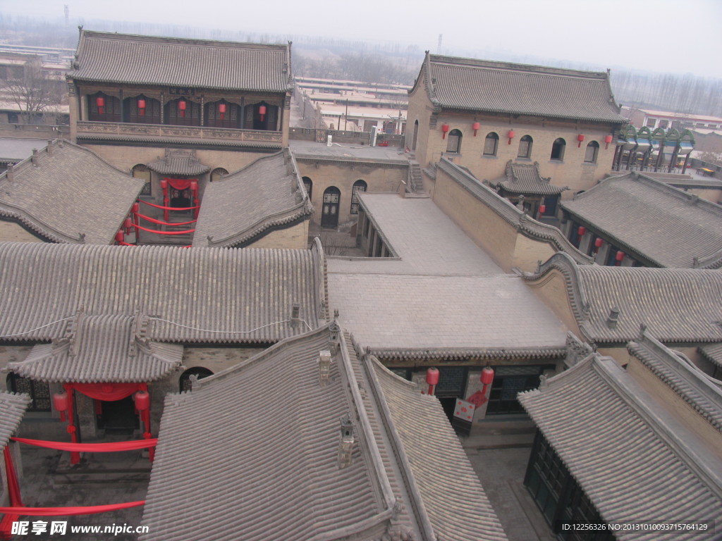 乔家大院全景
