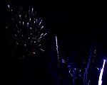粒子星光烟花背景视频