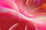 花瓣星光粒子视频素材