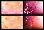 梦幻花纹素材