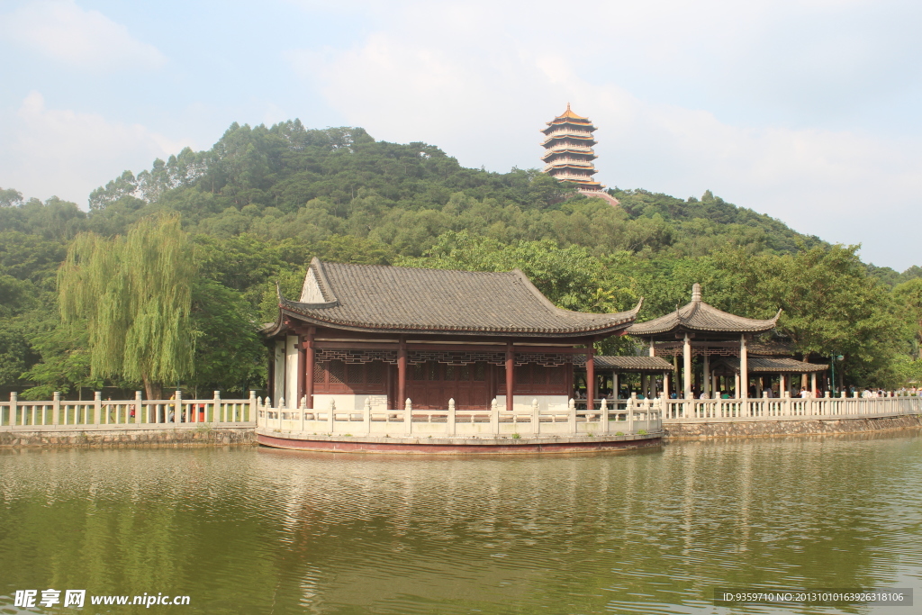 东莞厚街福神岗景观