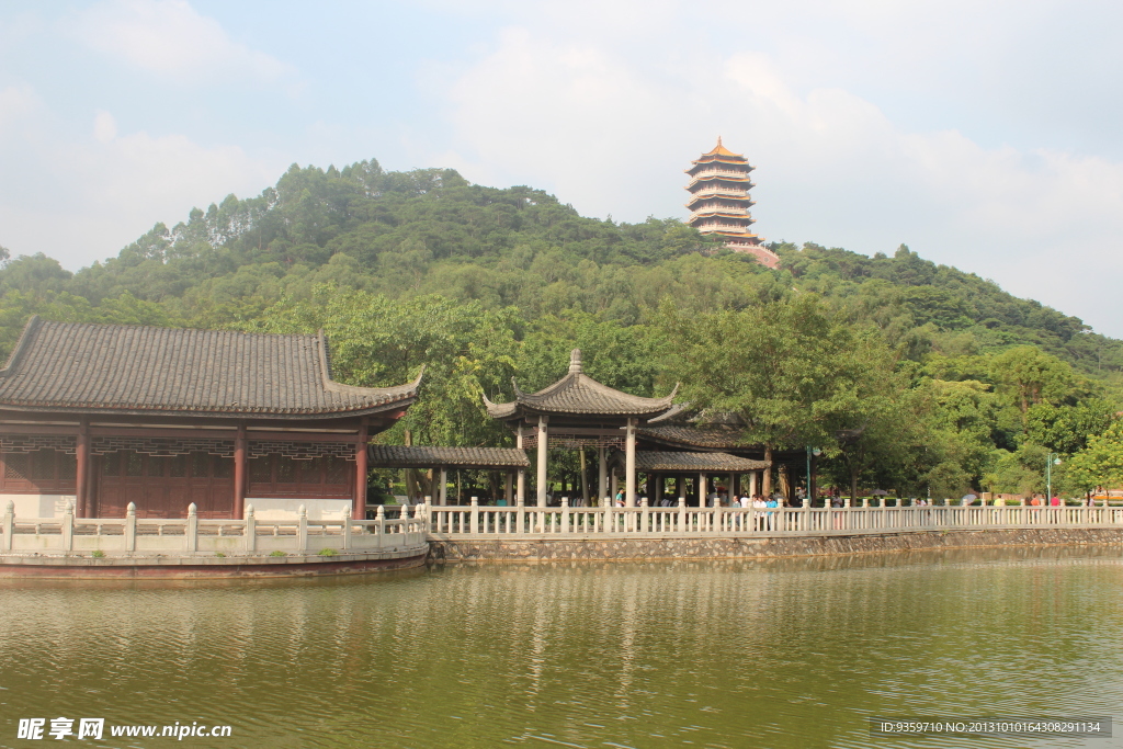 东莞厚街福神岗景观