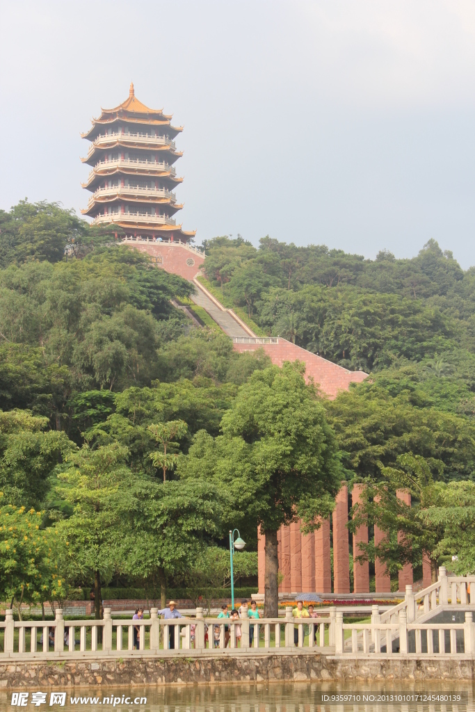 东莞厚街福神岗景观