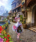 手持魔仗的美少女