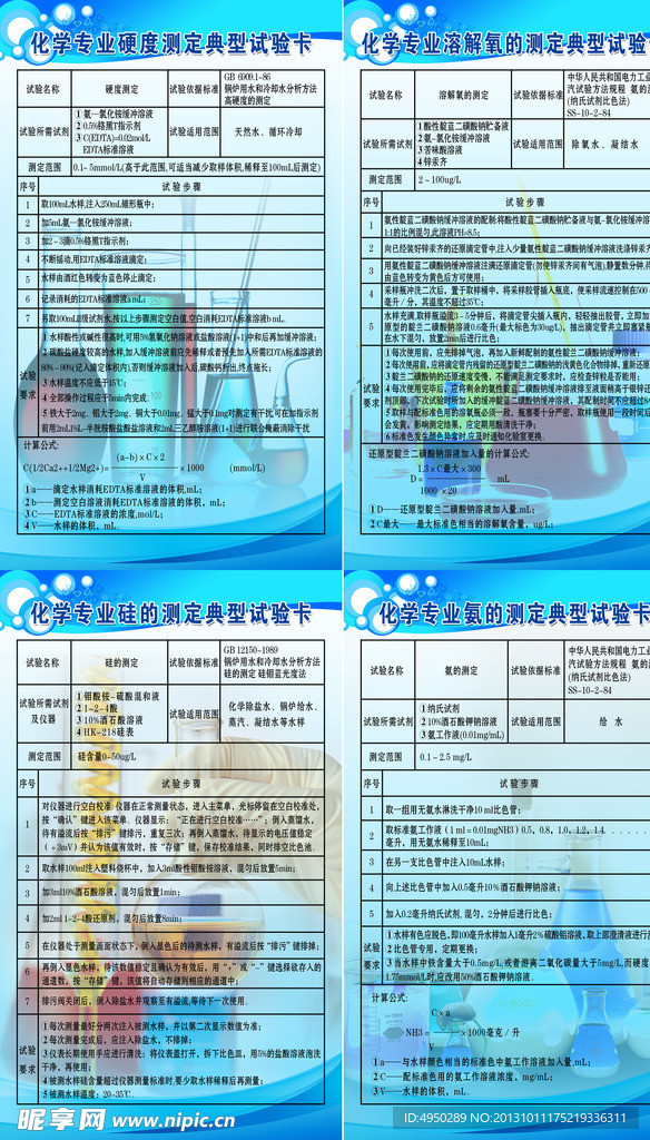 化学专业测定板