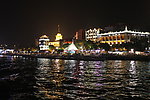 湖水夜景