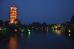 桂林木龙湖夜景
