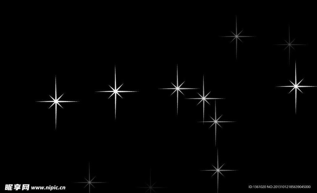 星光闪闪动画素材