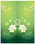 梦幻花纹 矢量素材