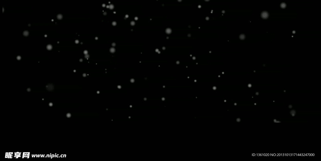 动态粒子星光视频素材