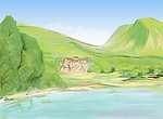 手绘场景