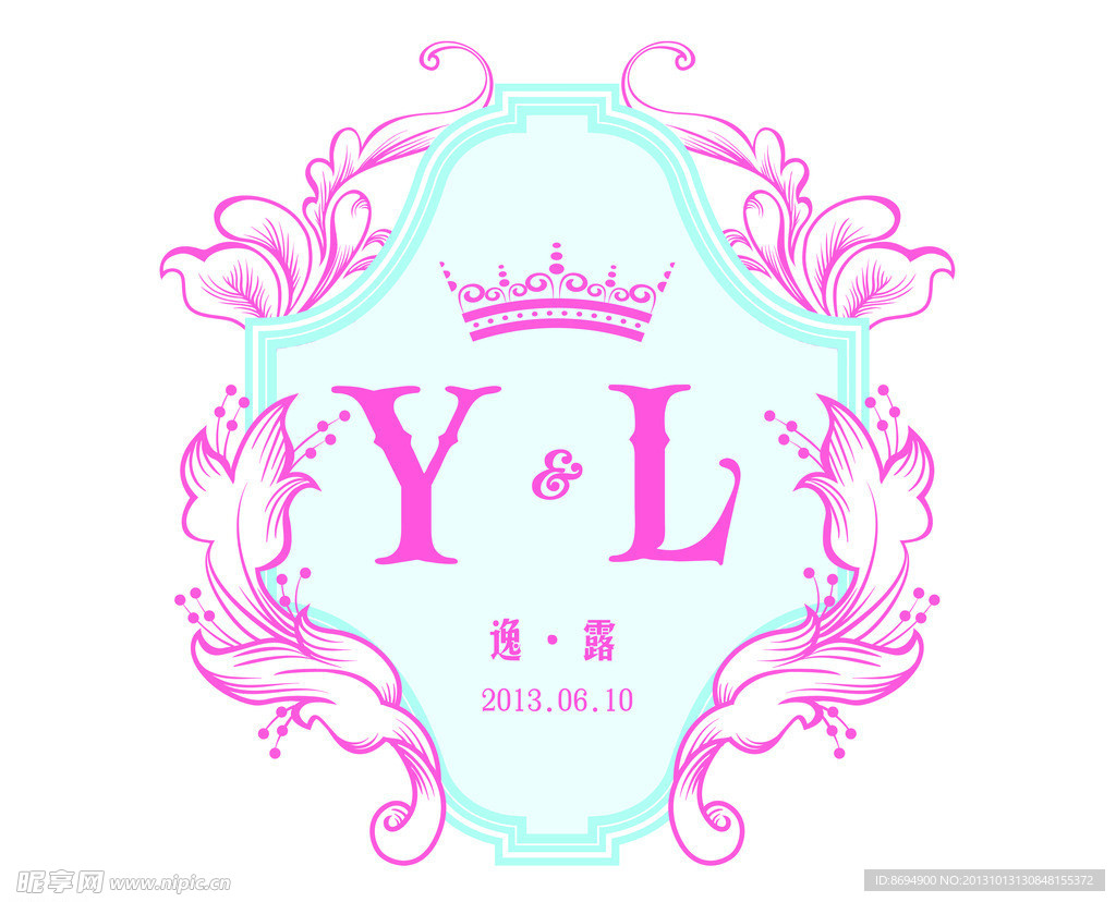 欧式婚礼标志