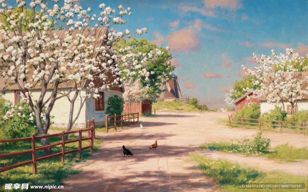 风景油画