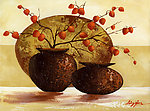 花卉油画