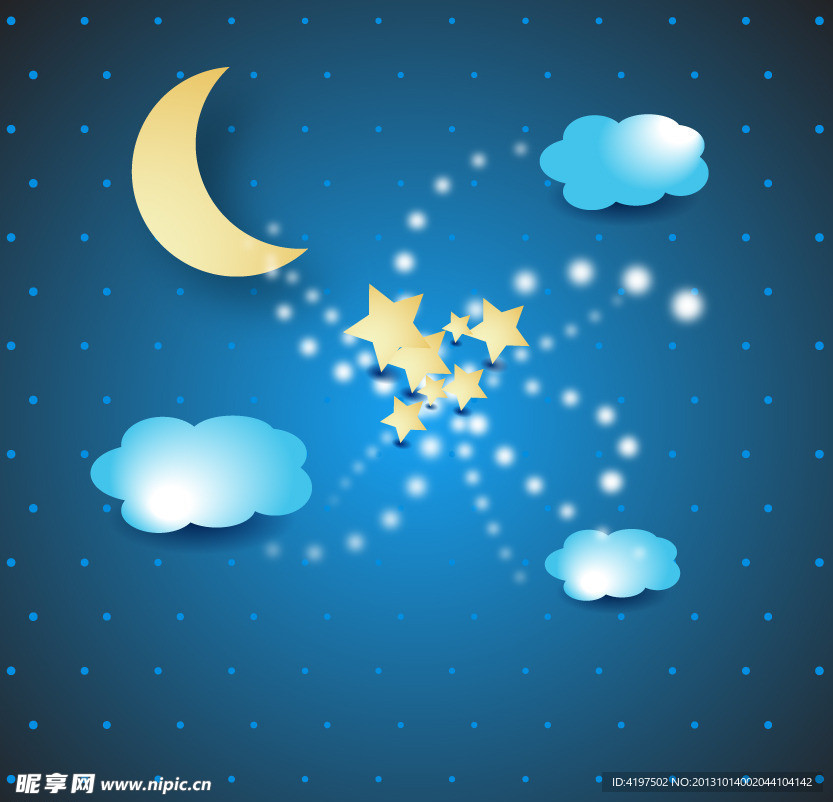 夜晚星空图