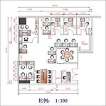 办公家具平面布置图