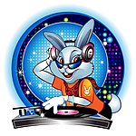 时尚卡通DJ兔