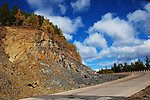 八公里大梁子公路秋景