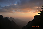 黄山夕阳