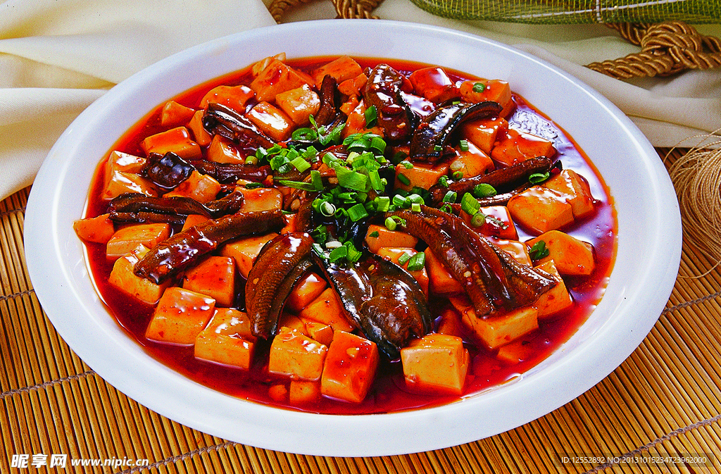 麻婆豆腐烧鳝段