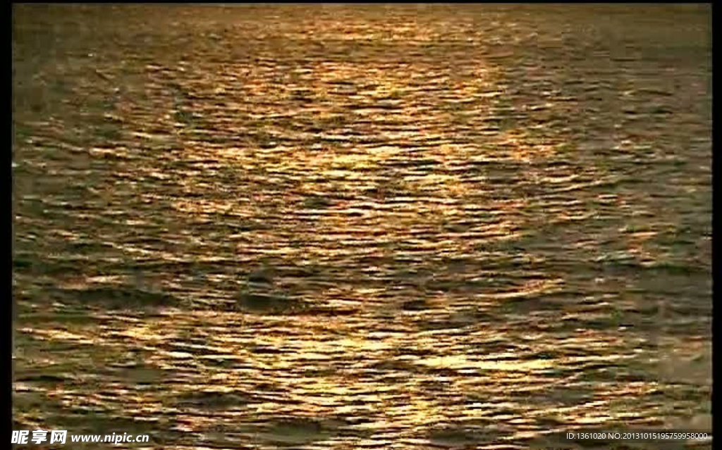 动态大海海水视频素材