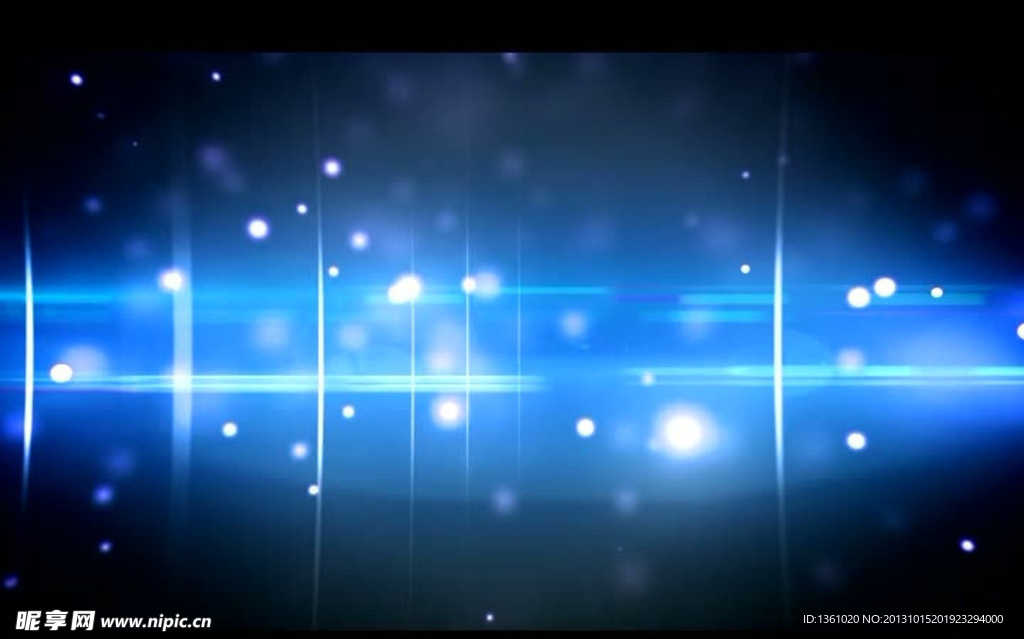 动态粒子星光视频素材