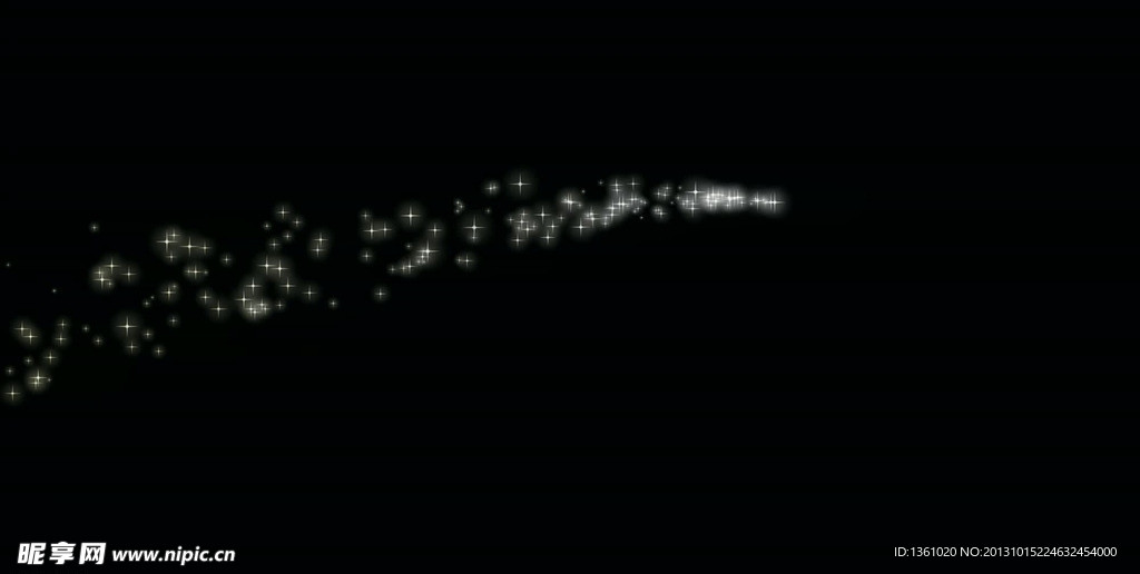 动态粒子星光视频素材