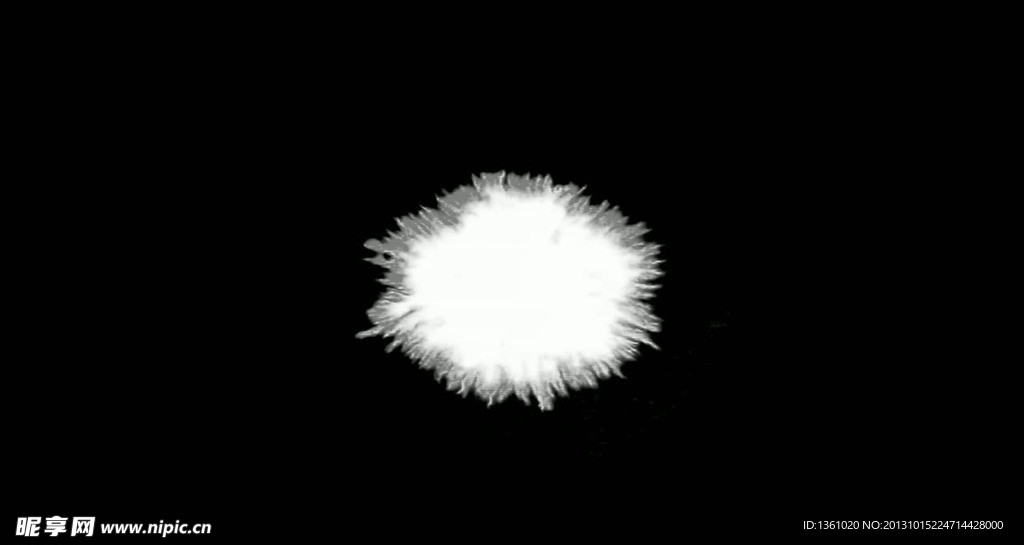 动态爆炸星光视频素材