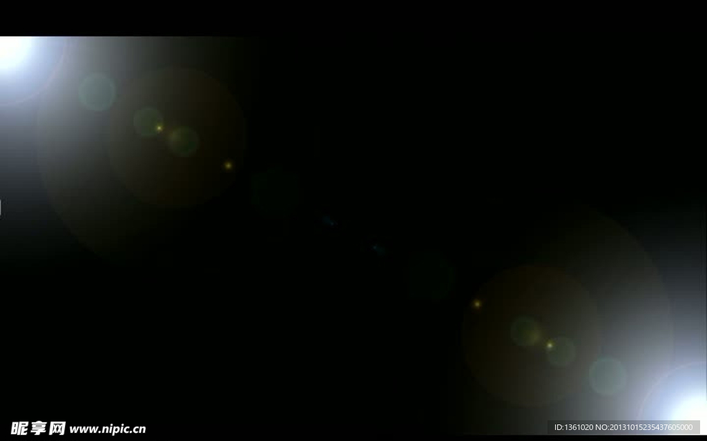 动态粒子星光视频素材