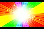多彩背景粒子星光视频