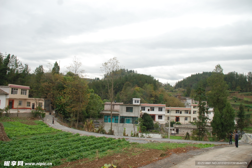 新农村照片 农村新景