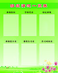 班级取情况一览表