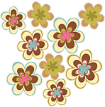 手绘花朵
