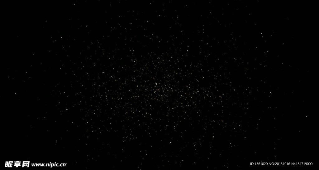 动态粒子星光视频素材