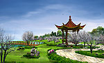 亭子景观素材